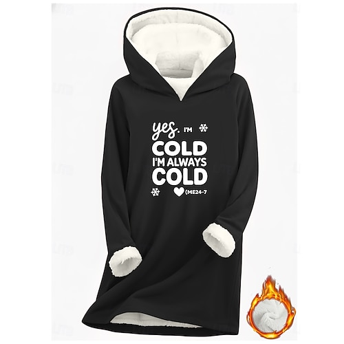  γυναικείο πουλόβερ με κουκούλα γραφικό γράμμα ζεστό casual ασπρόμαυρο μακρυμάνικο με κουκούλα μακριές μπλούζες street casual ανοιχτό ροζ μαύρο σκούρο ροζ μπλε άνοιξη φθινόπωρο χειμώνας