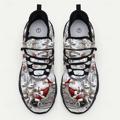  Ανδρικά χριστουγεννιάτικα αθλητικά παπούτσια με τάρανδο – διασκεδαστικά και εορταστικά, άνετα αθλητικά παπούτσια για χαλαρές εξόδους και χριστουγεννιάτικες γιορτές