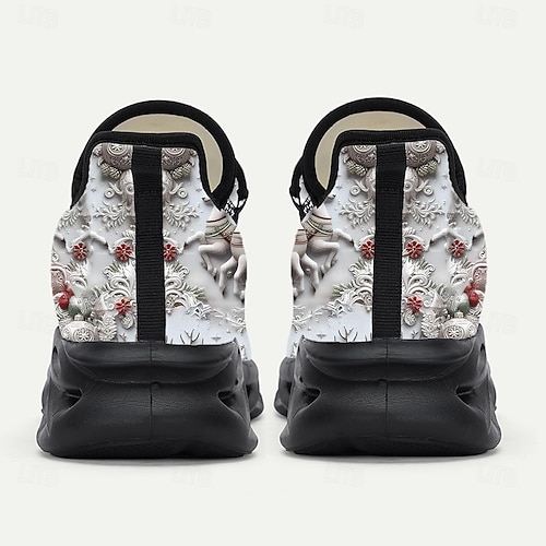  Ανδρικά χριστουγεννιάτικα αθλητικά παπούτσια με τάρανδο – διασκεδαστικά και εορταστικά, άνετα αθλητικά παπούτσια για χαλαρές εξόδους και χριστουγεννιάτικες γιορτές