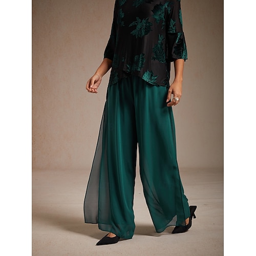  Női Szemtelen Elegáns Szabadság Teljes hossz Magas derék Nyúlós Vakáció Munka Napi Lóhere Nyár Tavasz Ősz Tél