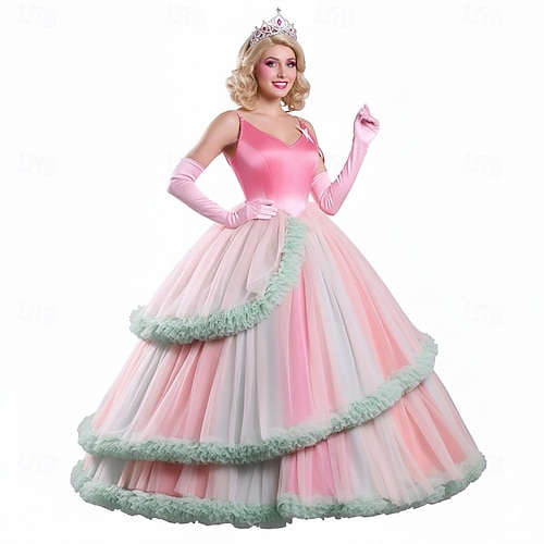 open lace back dress Layered Fairytale Princess Dress Royalcore Aesthetic Cottagecore Fashion main image 0