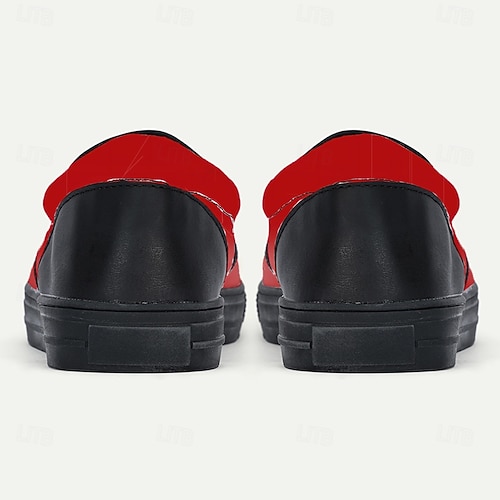  Мужские кроссовки с изображением елки, напечатанные на 3D-принтере — праздничные и веселые, идеально подходят для праздничных встреч, семейных торжеств и рождественских вечеринок.