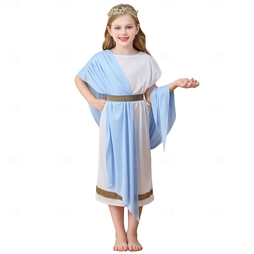 Jesus Nativity Joseph Costume Fancy Costume Christmas Pageant Costumes Girls'  Cosplay Costume Christmas Costume Kid's Christmas New Year Performance  Party Dress Headpiece Belt 2026 - CAD $49.99