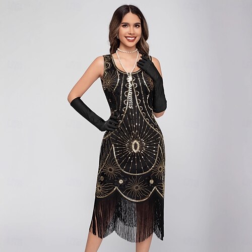 green emerald velvet dress Cleo Plus Size Flapper Dress