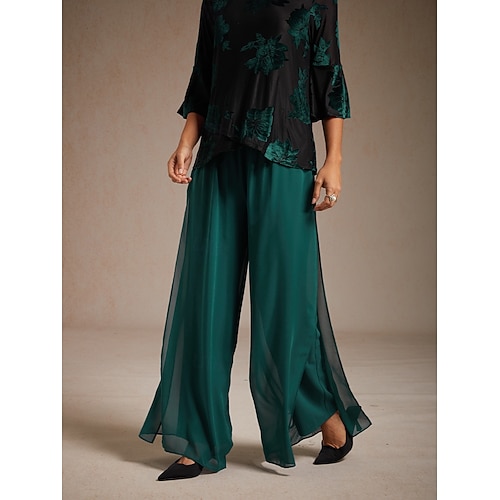  Női Szemtelen Elegáns Szabadság Teljes hossz Magas derék Nyúlós Vakáció Munka Napi Lóhere Nyár Tavasz Ősz Tél