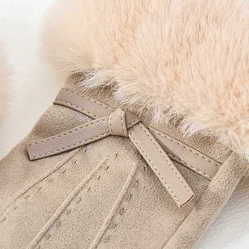  Damskie 1 para Czubki palców / Rękawiczki zimowe Aktywny / Moda miejska Rękawiczki - Równina