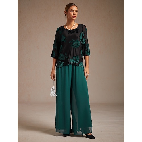  Női Szemtelen Elegáns Szabadság Teljes hossz Magas derék Nyúlós Vakáció Munka Napi Lóhere Nyár Tavasz Ősz Tél