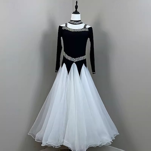 Ballroom Dance Dress Women's Performance Training Modern Dance Costumes Long Sleeve Waltz Standard Dresses 2026 - $232.39 Ballroom Dance Dress Women's Performance Training Modern Dance Costumes Long Sleeve Waltz Standard Dresses 2026 - $232.39