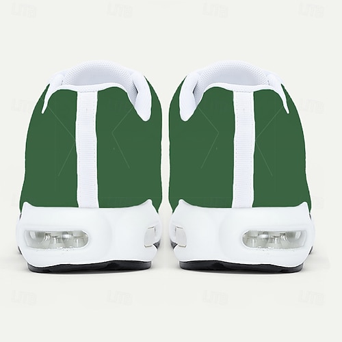  Herrsneakers med julfigurer – rolig 3D-tryckt design, bekväm passform, perfekt för högtider och festliga firanden