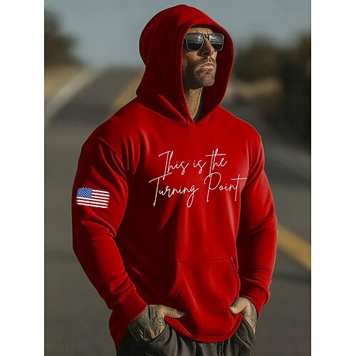 EujGvboU Felpa con cappuccio a maniche lunghe con stampa 3D con bandiera del Messico, pullover casual con cappuccio, Colore 3, S