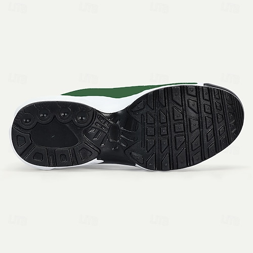  Herrsneakers med julfigurer – rolig 3D-tryckt design, bekväm passform, perfekt för högtider och festliga firanden