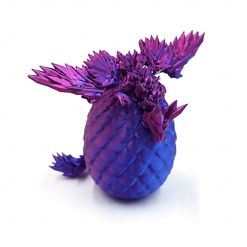 Impossmaker 3D-Dracheneier Mit Beweglichen Drachen – 12 Stück, Ostern Oder Fantasy-Deko