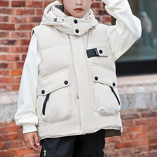 ジャケット・アウター argue MY CUSTOM MODS COAT(VEST SET)KHAKI Kids