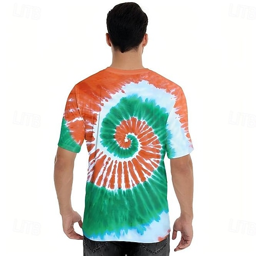  St. Patrick 2026 Shamrock Irish Carnival T-shirt Cosplay Adults' Men's Saint Patrick's Day Casual Party Easy Carnival Costume Dress Up