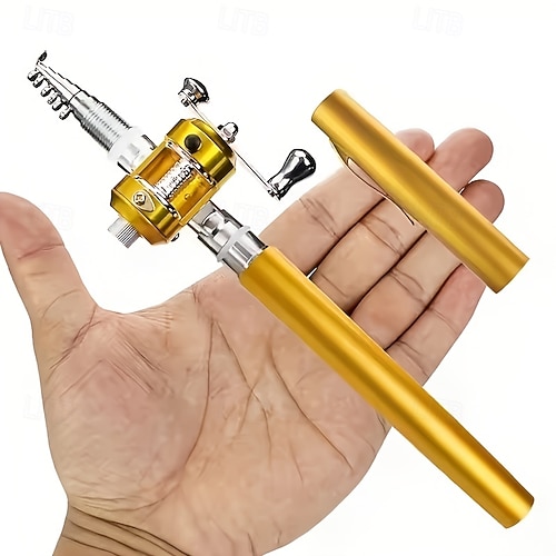 compact spring fishing pole Portable Fishing Rod Set Compact Travel, Portable Two-Way Telescopic Fishing  Rod Set with Reel Aluminum Alloy, Ambidextrous, Fast Action, Uncharged,  Ideal for Beginners - Spring Fishing Gear 2026
