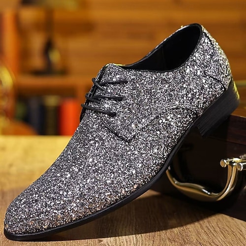 glitter mens dress shoes Glitter Red Shoes