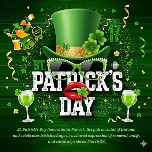  St. Patrick's Day Women's T Shirt Graphic Shamrock Stylish Classic Casual Short Sleeve Crew Neck Regular Tops Daily Print Black White Green Summer Spring