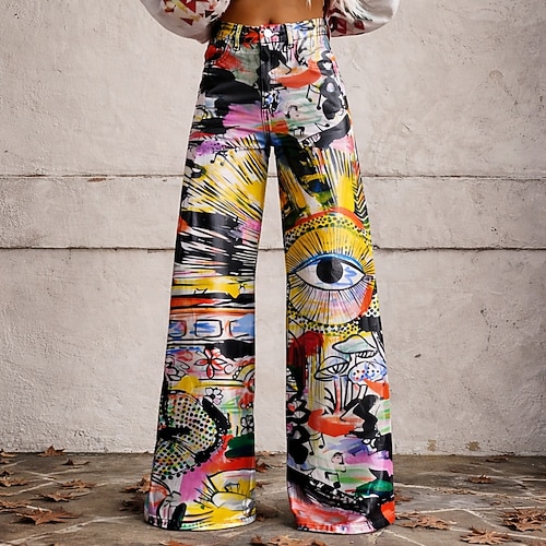 boho dress pants Green Comfy Boho Pants