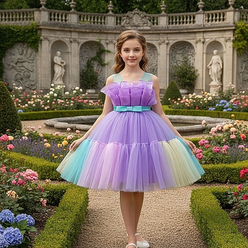 green emerald velvet dress Little Girls Long Juniors Bridesmaid Dress Wedding Flower Girls Formal Party Pageant Dresses Chiffon Sleeveless Maxi Dress, Dark Green / 16 main image 0