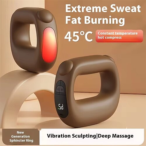 Portable Fascia Massager Ring Charging Percussion Massager Ring  Multi-Purpose Mini Vibration Yoga Ring Sports Fitness Circular 2026