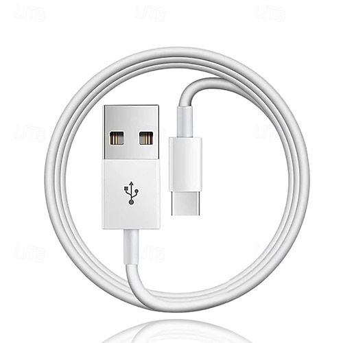 USB-A naar USB-C kabel, type-C snellaadkabel, datasynchronisatielader compatibel met iPhone 17 Pro Max 16 15 iPad
