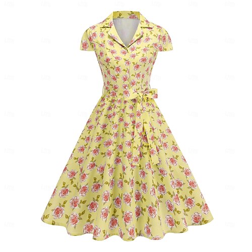 fit and flare 50s dress Vintage 1950s Red Lace and Velvet Fit and Flare Dress with Off-the-Sho Very Breezy