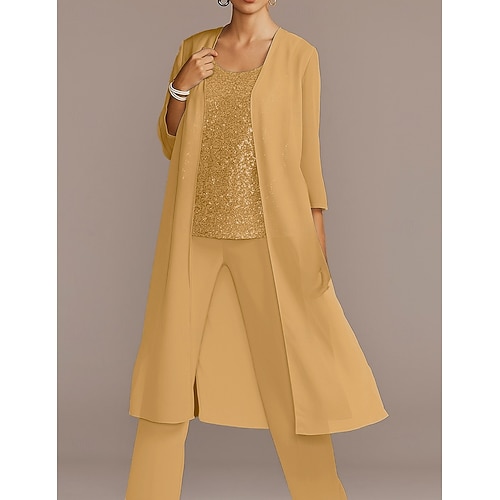 Chiffon 3/4 Sleeve Shrugs Cape For Party Evening Mother of Bride Wedding  Guest Simple Pure Color Wedding Wraps dress to impress 2026 - JOD JD29.3