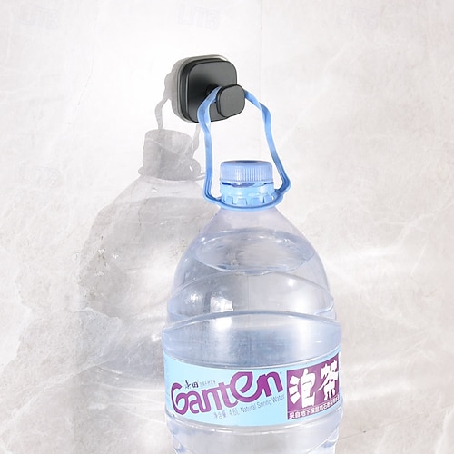  Conjunto de 4 ganchos com ventosa para chuveiro, guirlandas, toalhas, roupões, buchas, ganchos removíveis sem furos para banheiro, para fixação em paredes de banheiro, cozinha, vidro, espelhos,