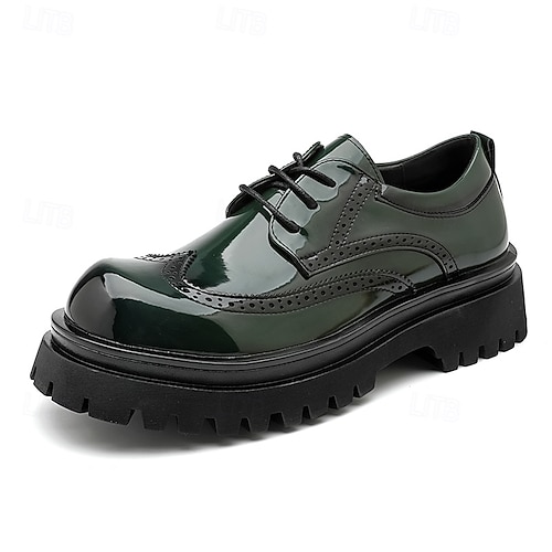 bright green dress shoes Mens Lime Green Color Fade Croco Print Oxford Dress Shoes Antonio Cerrelli Elite 7027
