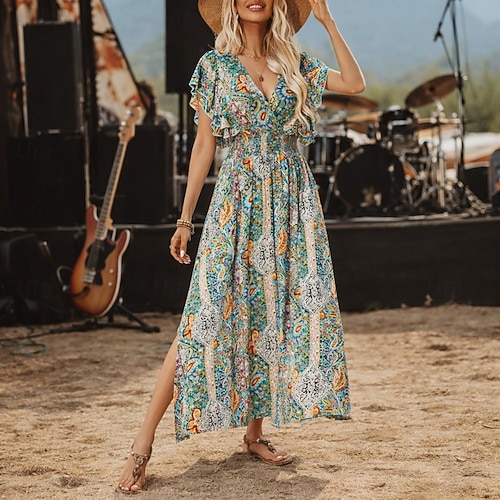 Bohemian Retro Vintage Boho Dress Short Sleeves Hippie Disco Paisley Bohemian Fancy Dress Women's Masquerade Music Festival Retro Theme Party Adults' Dress 2026 - $43.99 Bohemian Retro Vintage Boho Dress Short Sleeves Hippie Disco Paisley Bohemian Fancy Dress Women's Masquerade Music Festival Retro Theme Party Adults' Dress 2026 - $43.99