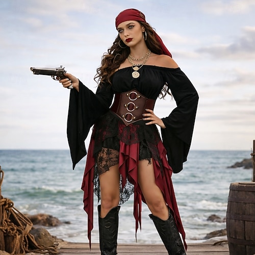 pirate theme party dress Girls' Pirate Costume - Pirate Dress Up