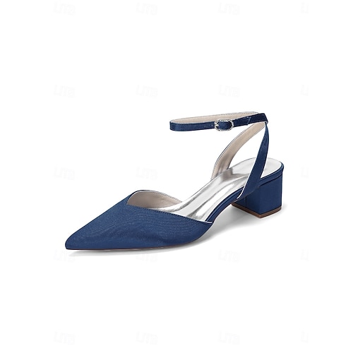 navy blue dress with pink heels Navy Bridesmaids Dresses with Hot Pink Shoes