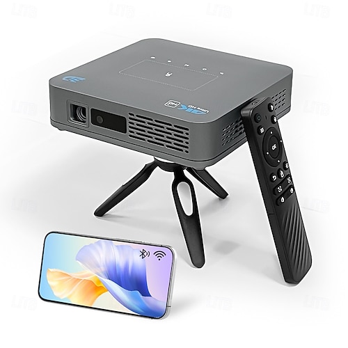 ■ Android搭載 DLP スマートプロジェクター Wi-Fi ホームシアタ 2026年 4K対応スマートDLPプロジェクター、Wi-Fi、Bluetooth、3D