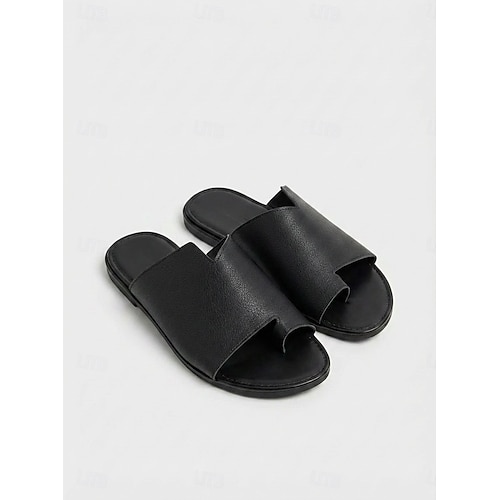 Per donna Sandali Pantofole Boho Sandali piatti Sandali Ortopedici Sandali Borsite Esterno Giornaliero Spiaggia Tinta unica Estate Primavera Piatto Occhio di pernice Classico Informale minimalismo
