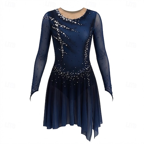 dark blue figure skating dress 260 Blue figure skating dresses ideas