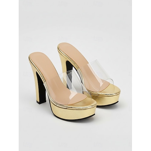 clear dress shoes for prom Amazon.com | FSJ Women Clear Thin High Heel Closed Toe Pumps Sexy  Transparent Pointed Toe Slip On Wedding Party Prom Dress Shoes Size 4 Black