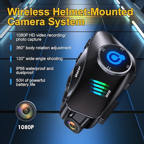 dash cam for motorcycle helmet 2K Camera WiFi Dual UHD 2K Wearable Bike Bicycle Action Waterproof DVR Cam Vlog Video Recorder _ 4 million pixels D4 4K Motorcycle Dash Cam