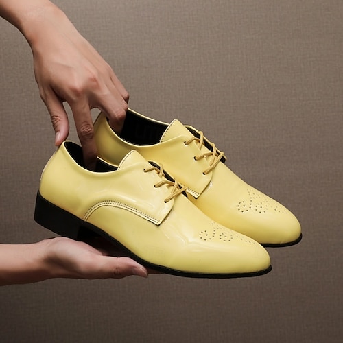 yellow dress purple shoes Mens Dress Shoes With Tassel | Amali