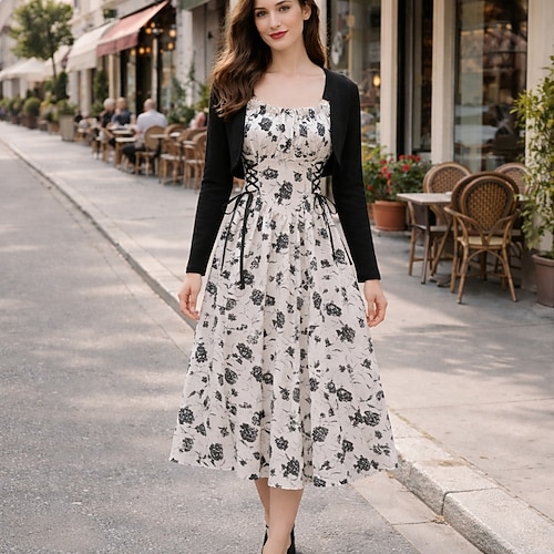 midi lace white dress Petal & Pup Women's Merletto Cut Out Maxi Dress to Impress Theme elevated everyday dress size:s/m Discover the modest white