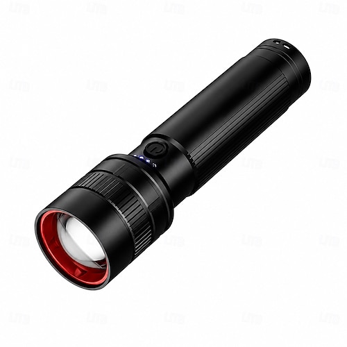 convert flashlight to rechargeable Flashlight, Super Bright LED with COB sidelight, Zoomable, Waterproof, 4 Modes, Tactical Flashlight for Camping, Emergency This Nite Ize LED Upgrade Kit improves light quality Rechargeable LED Flashlight, Aluminum Alloy