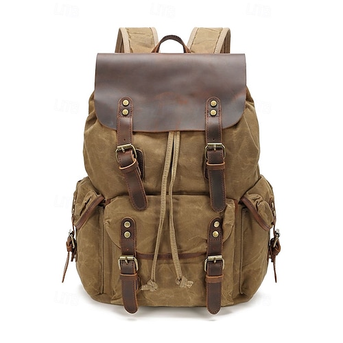 convertible leather backpack for men Woosir Messenger Bag Mens, Black Alienware ScanFast AWBP-14 Gaming Freestyle Crazy horse leather retains Select My Color::Smoke-Forest