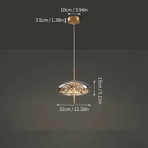 2026年 カスミソウ アート メタル クリスタル シャンデリア LED