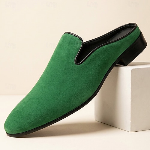 green velvet dress shoes Green Velvet DressShoes | Amali Throne