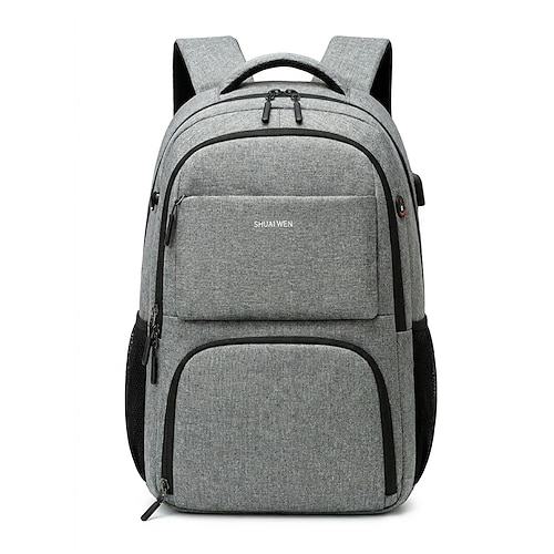 Laptop-Rucksack für Herren, verschiedene Farben, wasserdichtes Polyester, geräumiges Design mit mehreren Fächern, passend für Laptops, ideal für