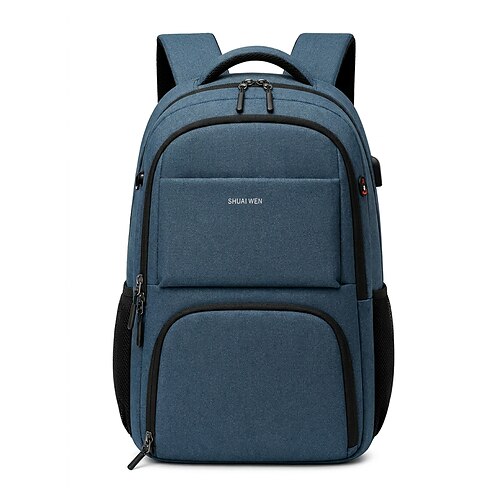 Laptop-Rucksack für Herren, verschiedene Farben, wasserdichtes Polyester, geräumiges Design mit mehreren Fächern, passend für Laptops, ideal für