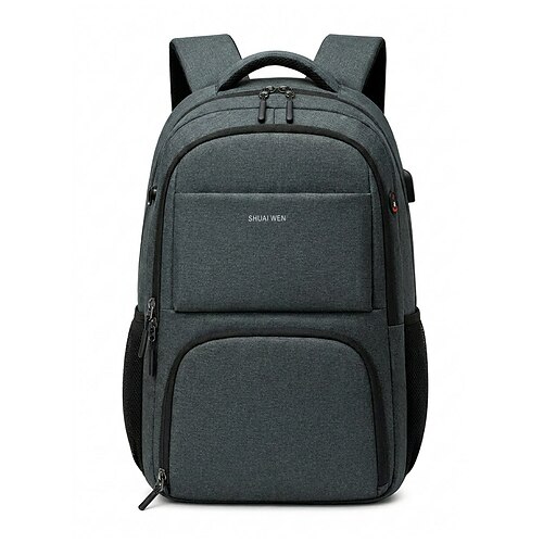 Laptop-Rucksack für Herren, verschiedene Farben, wasserdichtes Polyester, geräumiges Design mit mehreren Fächern, passend für Laptops, ideal für