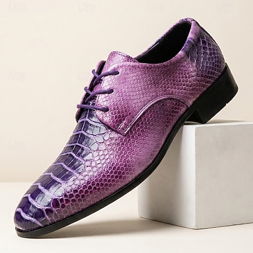 black shoes purple dress Carrucci Mens Two Tone Lace-up Oxford Leather The Suit Depot or any other festive occasion where making an impact with your outfit is key Marco di Milano Dress Shoes