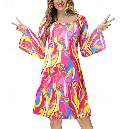 disco dress for women Ball IFUL BOUTIQUE this mod short mini dress will have you groovin the night away Disco Dress, Disco Outfits, Disco