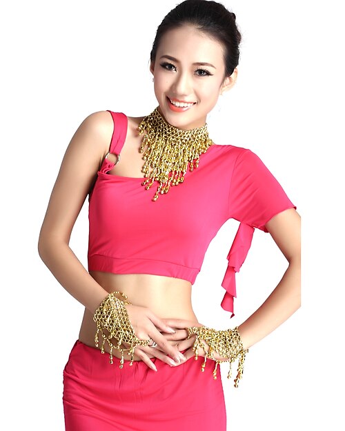 Charming Dancewear Viscose Belly Dance Top For Ladies More Colors