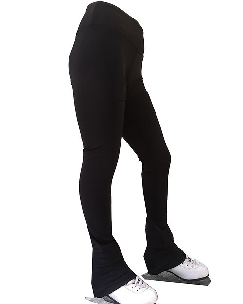 Korcsolyanadrág Női Lány Klizanje na ledu Harisnyanadrág Alsók Fekete Rózsaszín Tengerészkék Báránybunda Spandex Nagy rugalmasságú Edzés Professzionális Verseny Kűrruhák Melegen tartani Kézzel